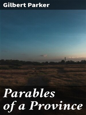 cover image of Parables of a Province